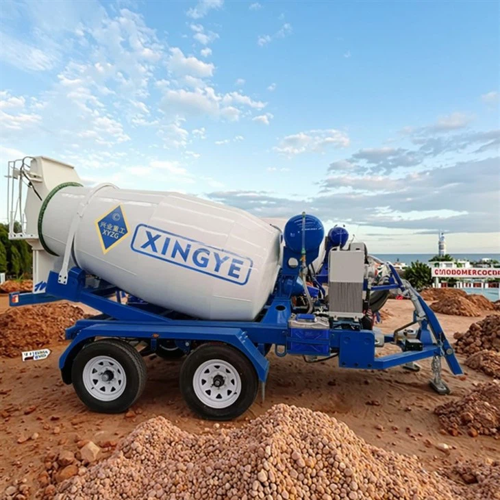 Mini Concrete Mixer Trailer