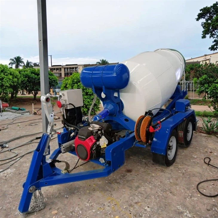 Mini Concrete Mixer Trailer